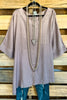 Fresh Take Tunic - Taupe - SALE