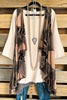 Unpredictable Truth Vest - Mocha - SALE