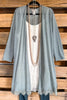 Days To Impress Cardigan - Lt Grey/Blue