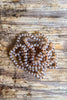 Knotted Beaded Necklace - Mocha