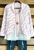 Rose Whisper Quilted Jacket - Pink - SALE
