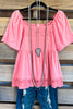 Forever Summer Top - Coral - SALE