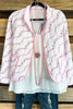 Rose Whisper Quilted Jacket - Pink - SALE