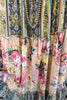 Floral Reverie Maxi Dress - Pink Beige