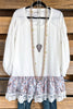What A Treat Tunic - White - SALE