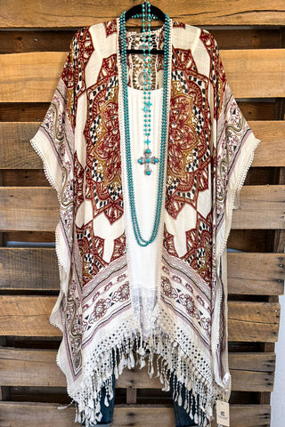 Lead Me Closer  Oversized Top - Multi