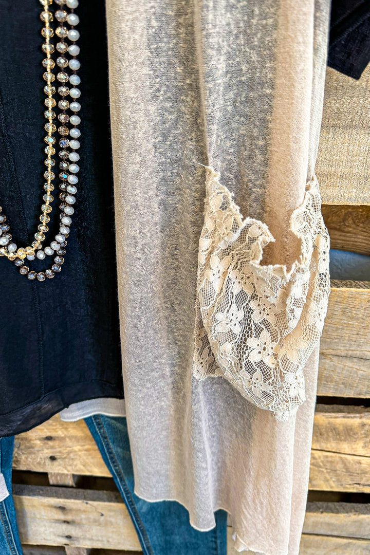 Thinking Twice Vest - Nude - SALE