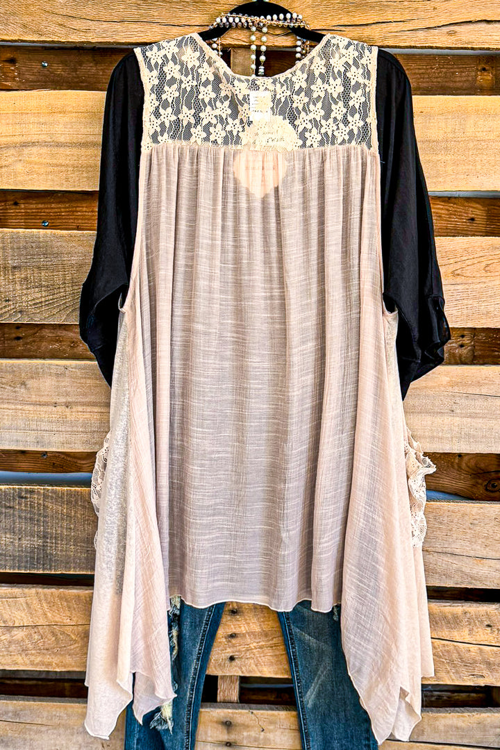 Thinking Twice Vest - Nude - SALE