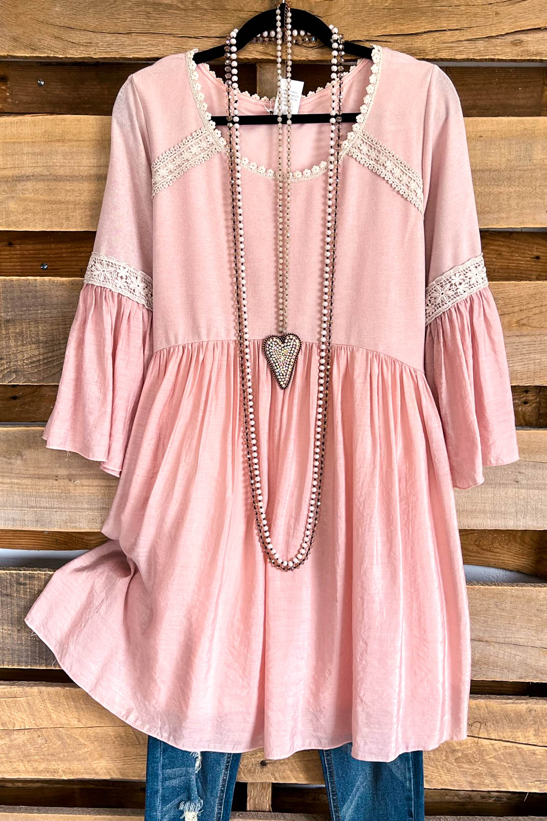 This Side of Paradise Dress - Peach - SALE