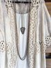 Hard To Resist Crochet Cardigan - Ivory - 100% COTTON