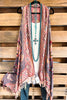 Contemporary Rose Thick Stich Vest - Peach Blossom