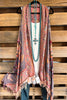 Contemporary Rose Thick Stich Vest - Peach Blossom