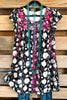 Peace Within Dress - Black - SALE