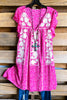 AHB EXCLUSIVE: Timeless Travels Dress - Hot Pink - SALE