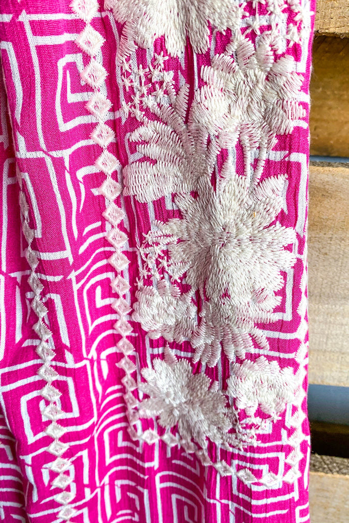AHB EXCLUSIVE: Timeless Travels Dress - Hot Pink - SALE