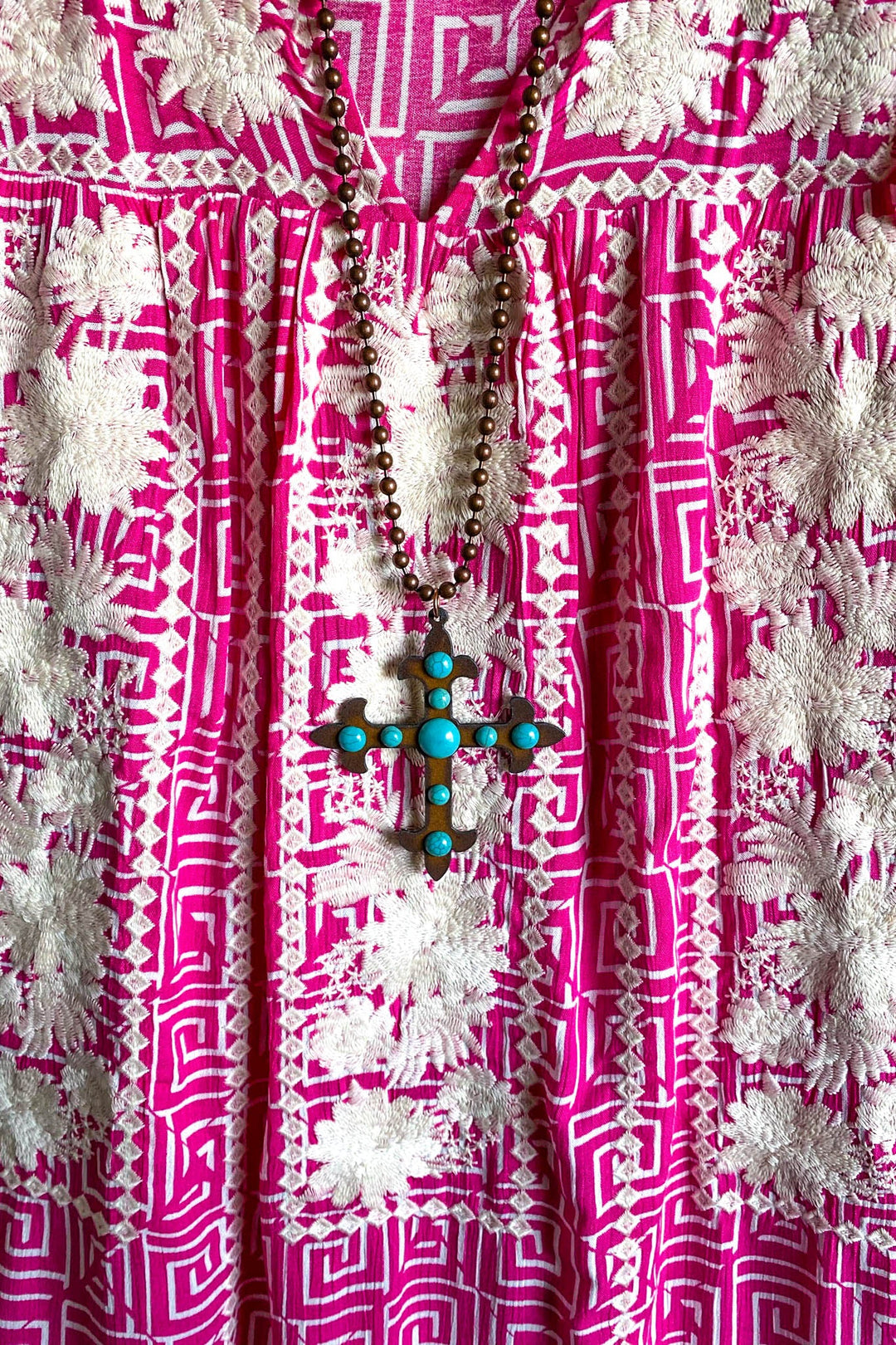 AHB EXCLUSIVE: Timeless Travels Dress - Hot Pink - SALE