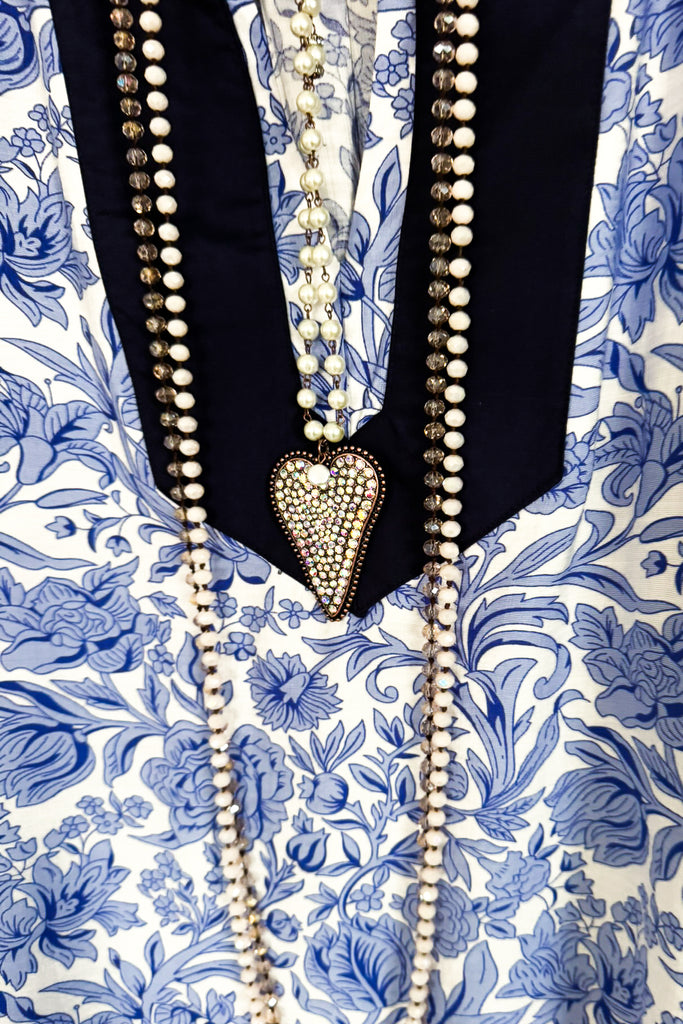 Call Me Lovely Blouse - Blue