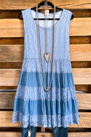 Radiant Mirage Tunic - Blue
