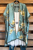 Frosted Secrets Kimono - Sage