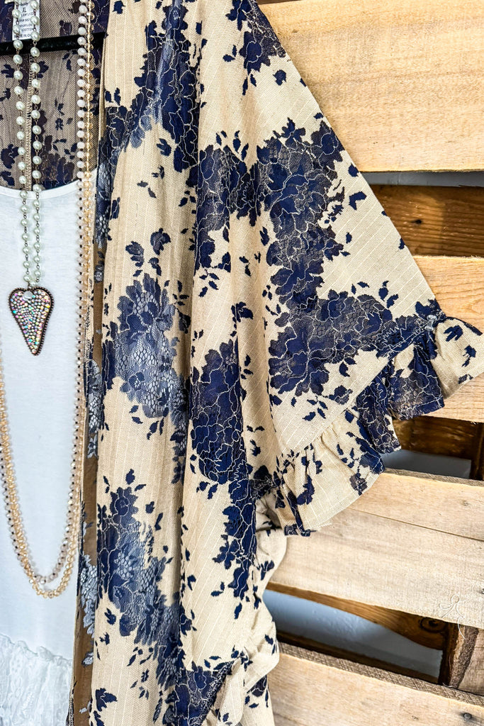 Everything Is Alright OVERSIZED Kimono - Mocha