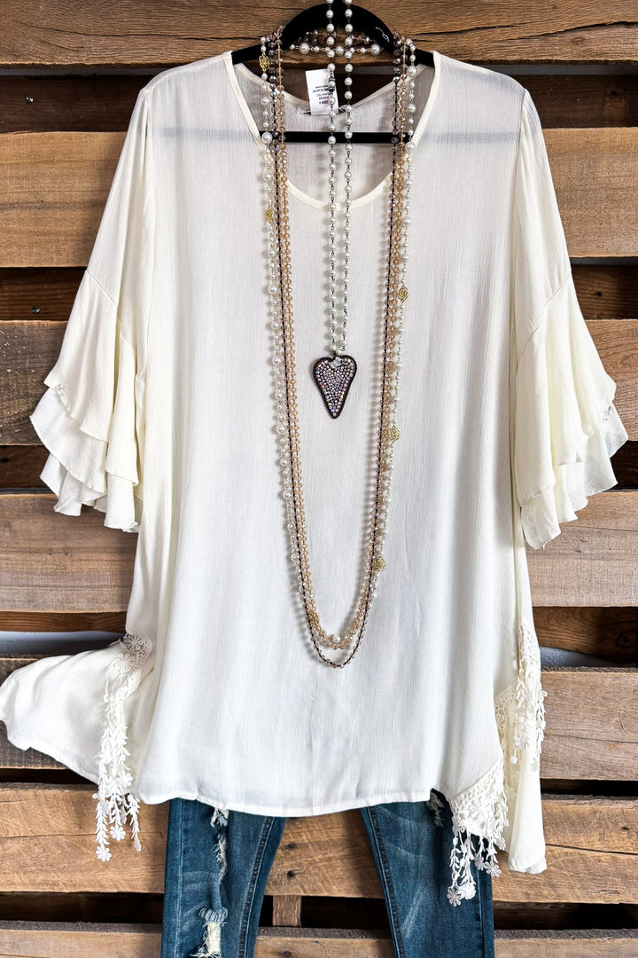 From The Start Tunic - Beige