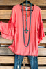 The Best Part Tunic - Peach