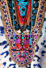 AHB EXCLUSIVE: Flower Child Sheer Oversized Tunic - Sky
