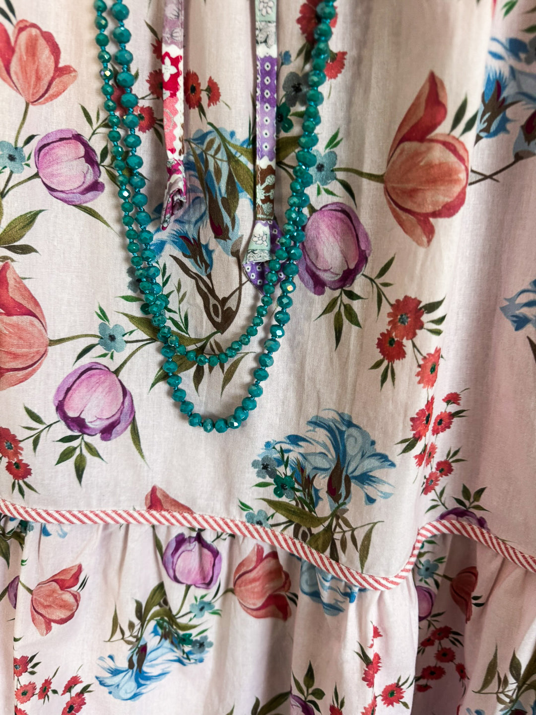 Look No Further Dress - 100% Cotton - Pink - SALE