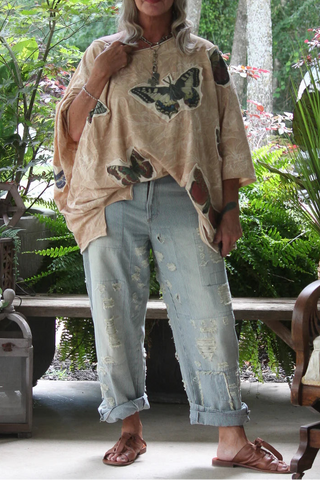 Adjustable Back Oversized Overlay - 100% Cotton