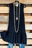 Made For Me Slip Tank - Black - SALE