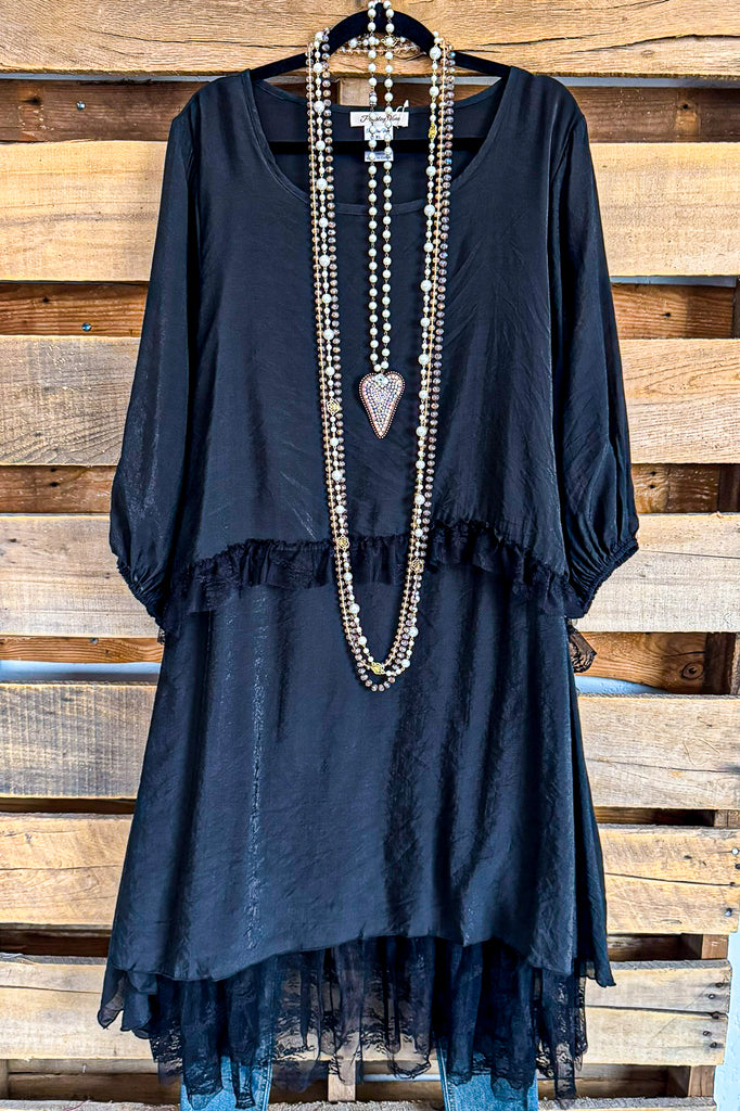 Sweetest Soul Dress - Black