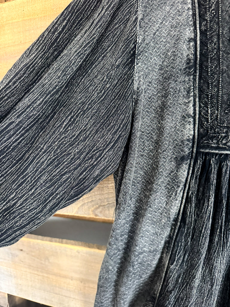 Times To Remember Dress - Charcoal