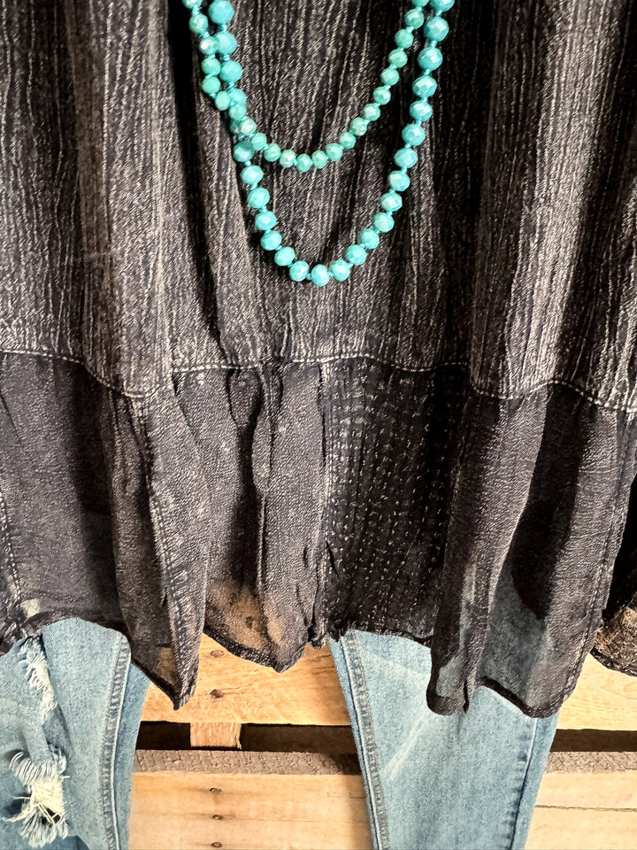 Times To Remember Dress - Charcoal