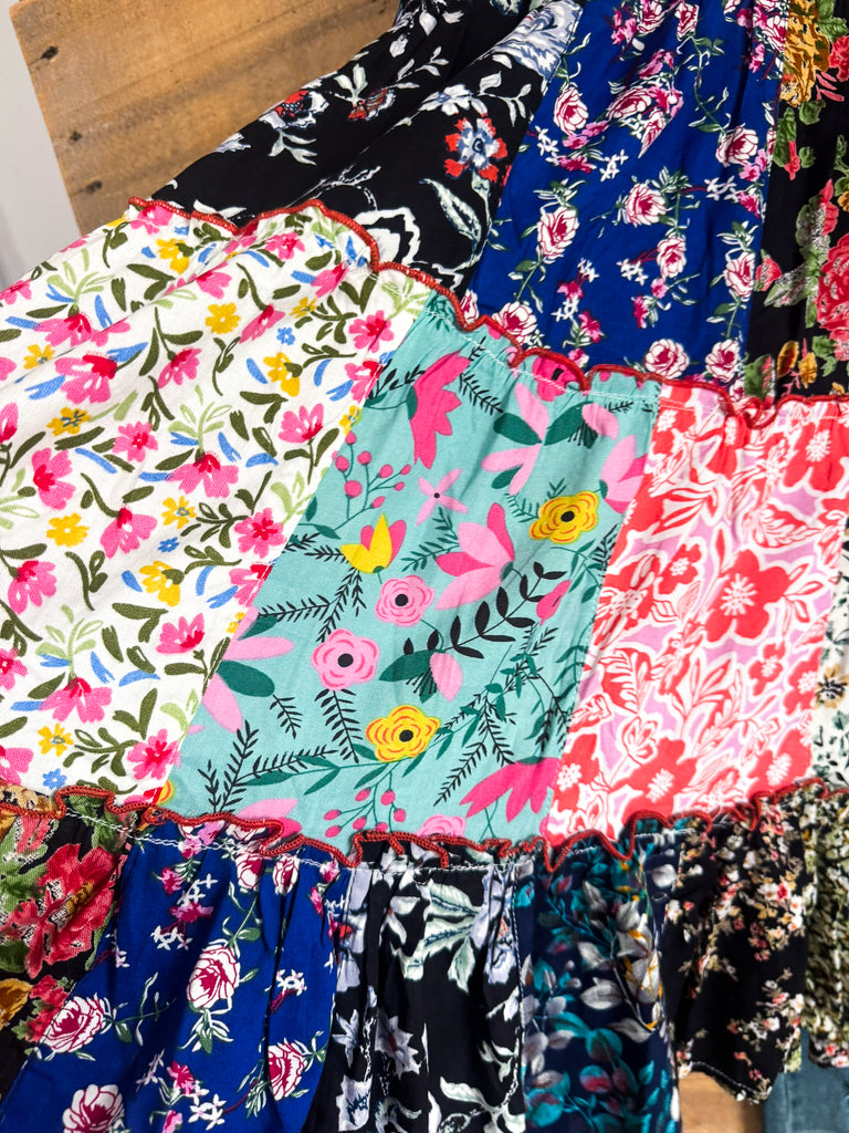 AHB EXCLUSIVE: A Hint Of Bloom Tunic - Multi -  100% Cotton