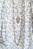 Between The Vines Dress -  Lt. Blue - 100% COTTON - SALE