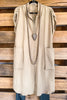 For All The Reasons Dress - Taupe