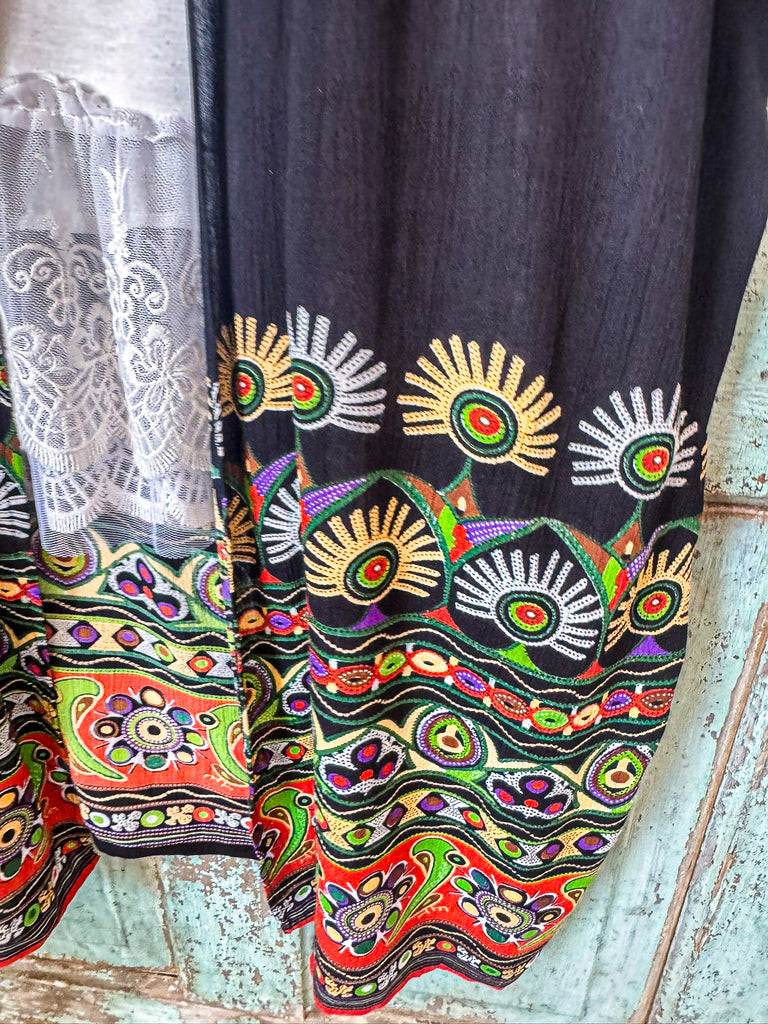 Ideal Statement Kimono - Black