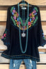 AHB EXCLUSIVE: Wishing For More Tunic - Black - SALE