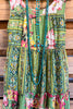Floral Reverie Maxi Dress - Sage