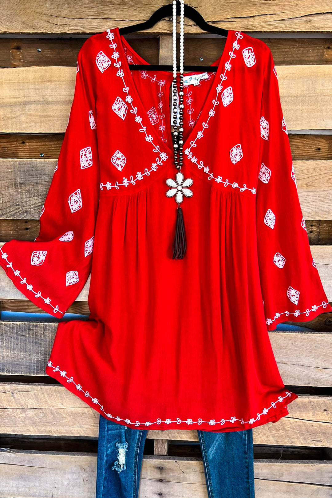 AHB EXCLUSIVE: All My Love Top - Red - SALE