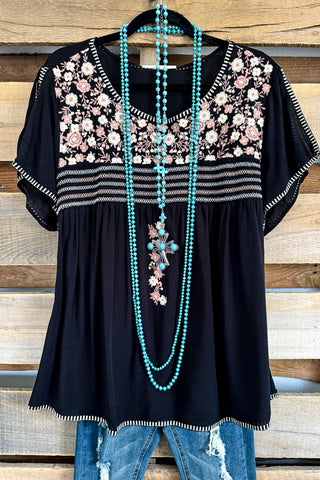 Easy Introduction Blouse - Navy