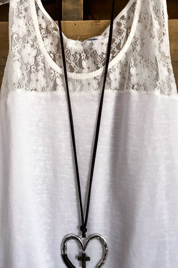 AHB EXCLUSIVE: Definition of Class Tunic Sleeveless  - White - SALE