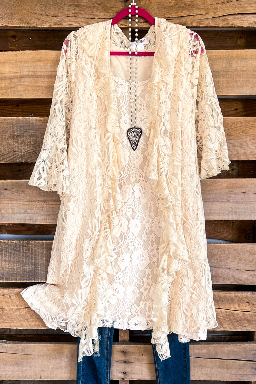 AHB EXCLUSIVE: Sweet Romance Cardigan - Beige -SALE