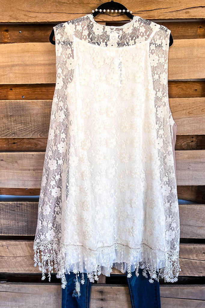 AHB EXCLUSIVE: Heart & Soul Vest - Mocha - SALE