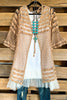 AHB EXCLUSIVE: The Chosen And Beautiful Cardigan - Taupe - 100% COTTON