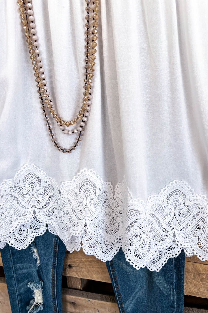 AHB EXCLUSIVE - The Most Beautiful Top -  Ivory