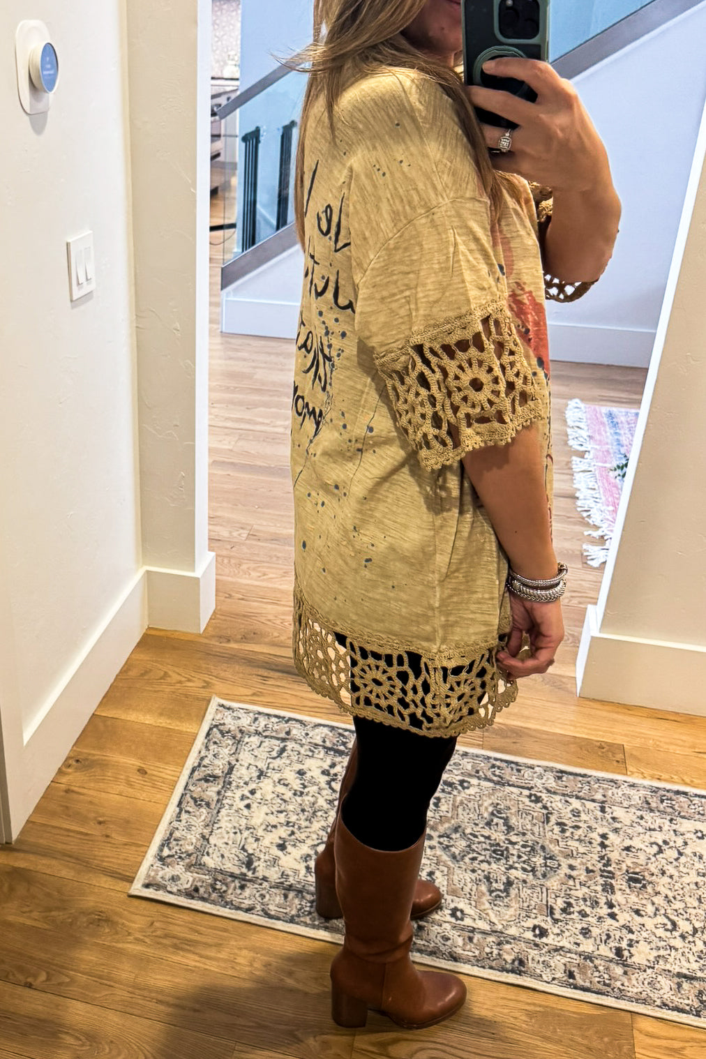 Free Spirit Love Cotton Oversized Tunic/Top – 100% Cotton - Made in USA