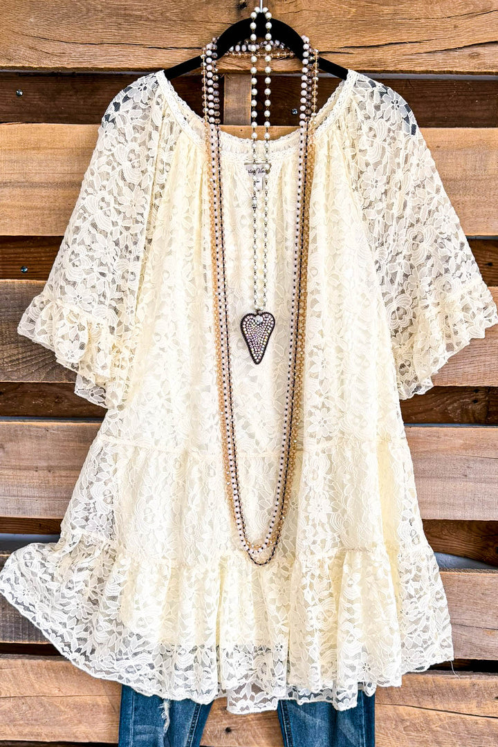 Vineyard Breeze Top - Beige