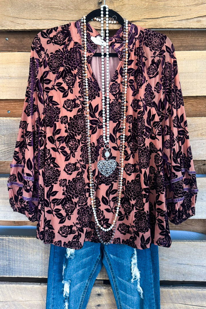 Meaningful Beauty Blouse - Grape