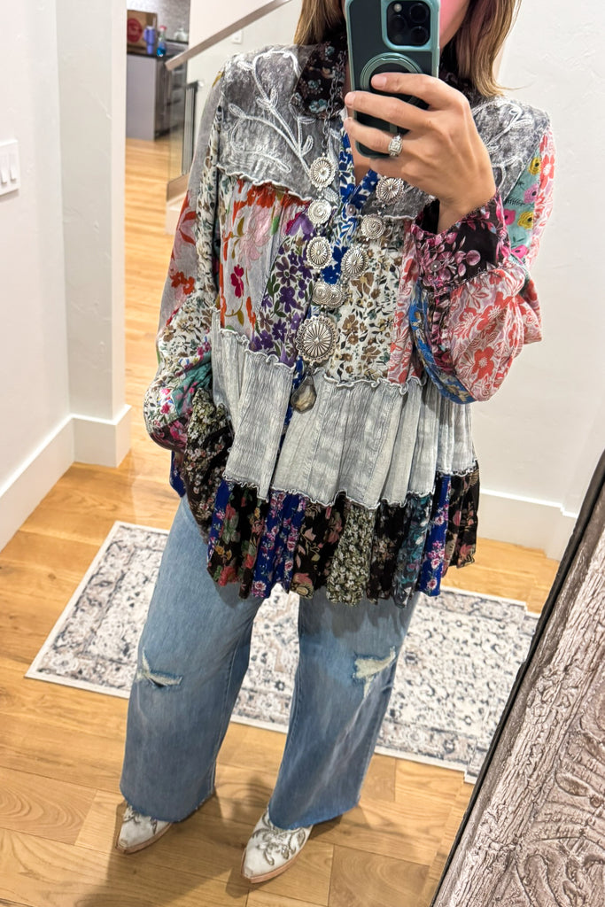 PRE ORDER: Carefree Afternoon Tunic - Slate